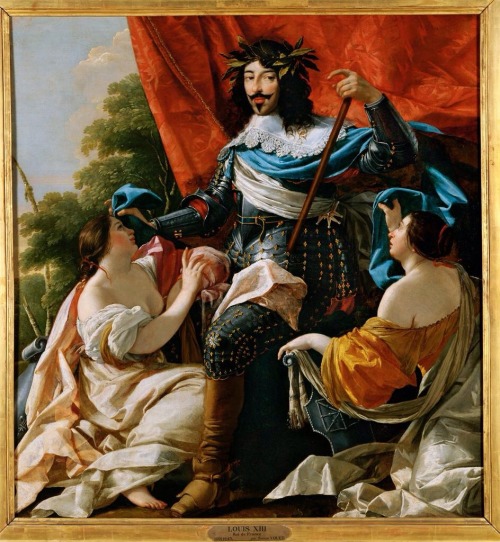 Louis XIII of France 1610 - 1643 Simon Vouet