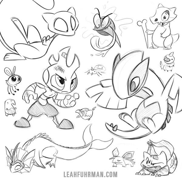 leahfuhrman:There was this one time I was on a Pokemon project at work AND was obsessively