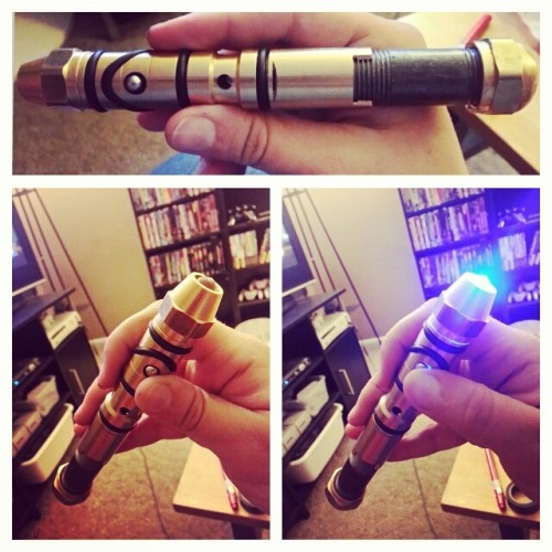 voodooish: Some time ago I found a weird plumbing part and instantly thought sonic screwdriver. Afte
