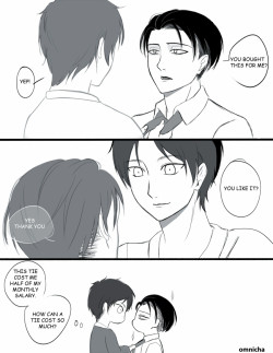 omnicha-deactivated20170515:  Levi loves all gifts from Eren 