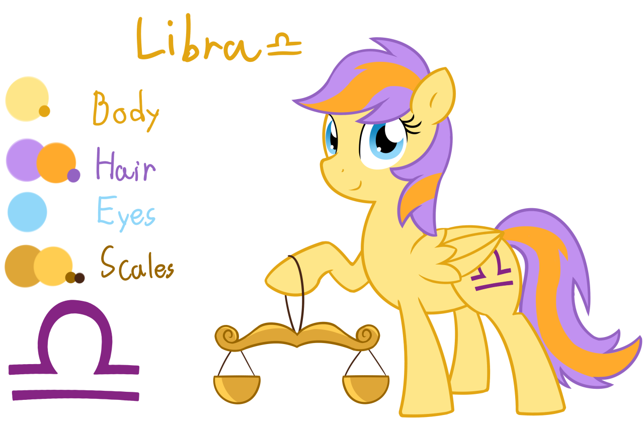 asklibrapony:  &lsquo;Bout time I made a reference for Libra.  owo
