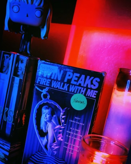 When this kind of fire starts, it’s hard to put out••Twin Peaks VHS collection ••#twinpeaks #firewal