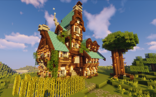 Featured image of post Fantasy Minecraft Witch House Ideas : This minecraft witch is brewing up some trouble.