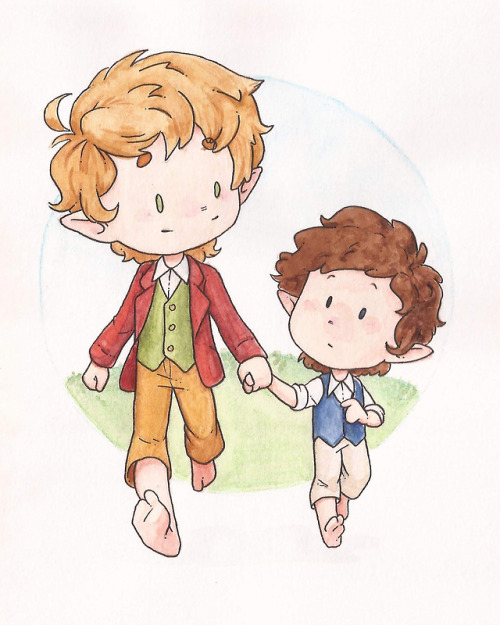 flopicas: Happy birthday Bilbo and Frodo!!!