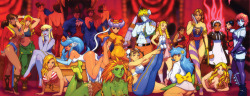 Robscorner: All The Midnight Bliss Covers For Udon’s Street Fighter Vs. Darkstalkers Miniseries