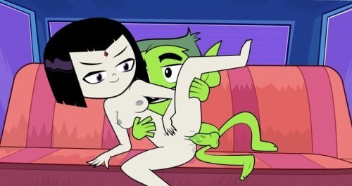 the34kingreturns:  When Teen Titans Go Beast Boy and Raven meets Marco and Star.