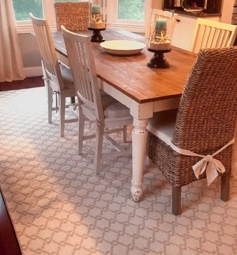 Kitchen Dining ProvidenceInspiration For A Large Coastal Dark Wood Floor Kitchen/dining Room Combo Remodel