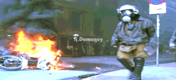 kropotkindersurprise: 2010 - Anarchists protesting economic inequality in Athens