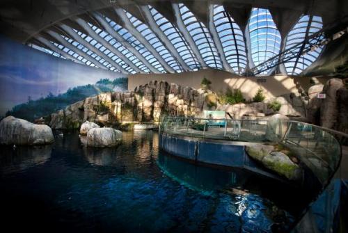coolthingoftheday:The Biodome is a facility in Montreal, Canada that allows visitors to take an inte