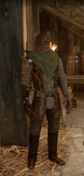 dragonagecostumes: The Dennet Family Dennet - Inquisition Horse Master Elaine - Wife Seanna - Daught