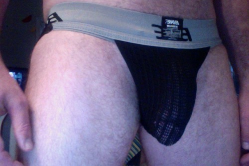 wellhungpaul:Photo boothing my jock strap
