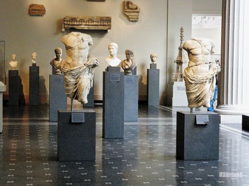 hadrian6:  Greek and Roman Galleries - Metropolitan Museum of Art. these two torsos were a gift to the museum by the late Bill Blass.  photo by Hadrian6.   http://hadrian6.tumblr.com  