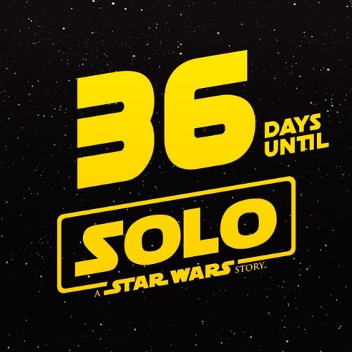 36 days until #Solo: A #StarWars Story https://t.co/mnsTmjEvfg@StarWarsCount