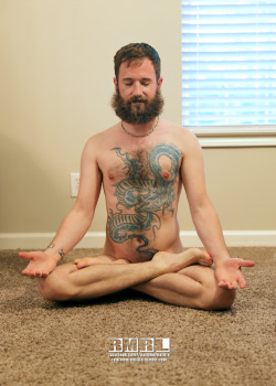 realmenreallife:  Yoga with Roy! 😊❤️