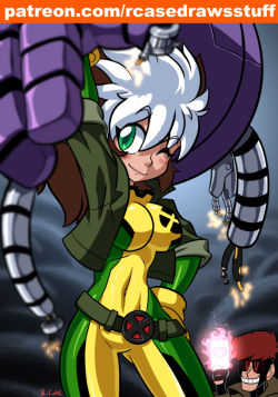 rcasedrawstuffs: Rogue   Yay another finished