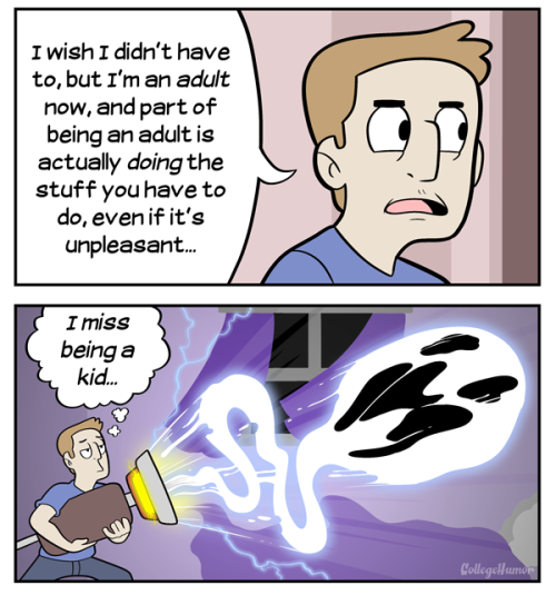 forlackofabettercomic:  Being an adult is the worst.