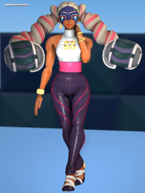 smexy-nation-art:The fit and beautiful Arms fighter flaunts her curves.
