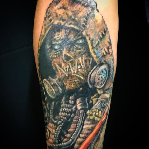 Tattoo uploaded by Robert Lunsford  Scarecrow from Batman  Tattoodo