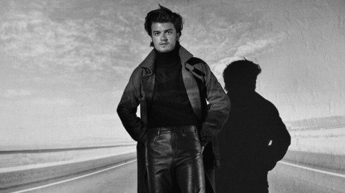 finnwolfhvard:joe keery for flaunt magazine