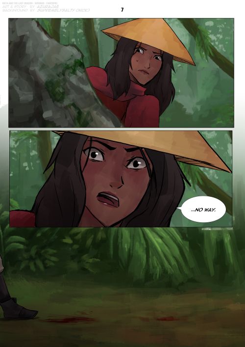 Raya and the Last Dragon Fancomic - WoundsWell this took a while to finally complete, but here&rsquo