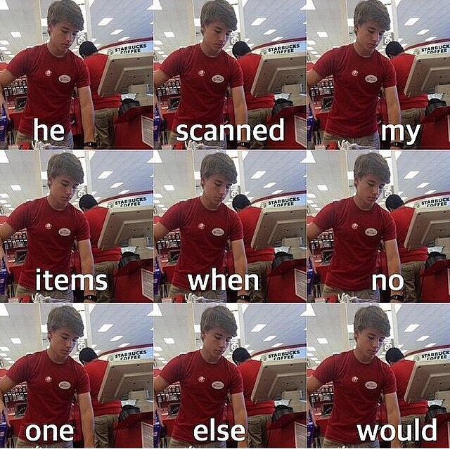 ewwanotherfangirl:  Reblog this if you’re Alex from target af