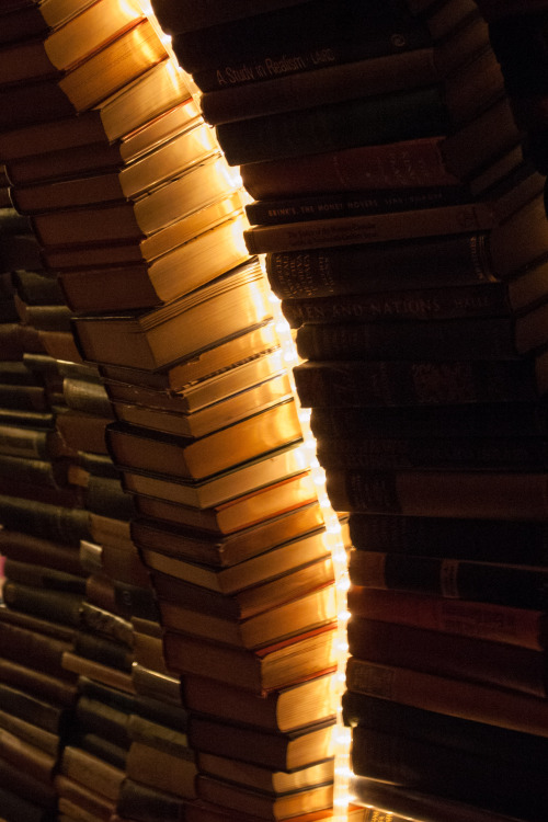 morningbirdphoto:The Last Bookstore, L.A. California VI // The Book Tunnel III by morningbirdphoto