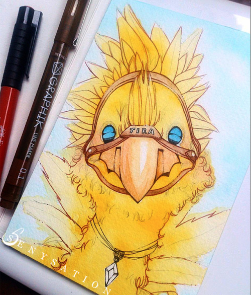 2 Chocobo babies for a friend of mine ♥
