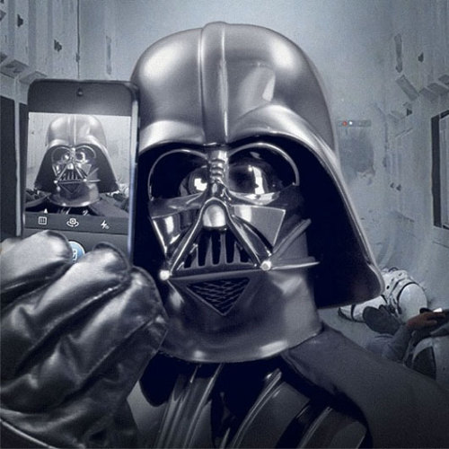 Porn photo geeksofdoom:  Darth Vader posts his first