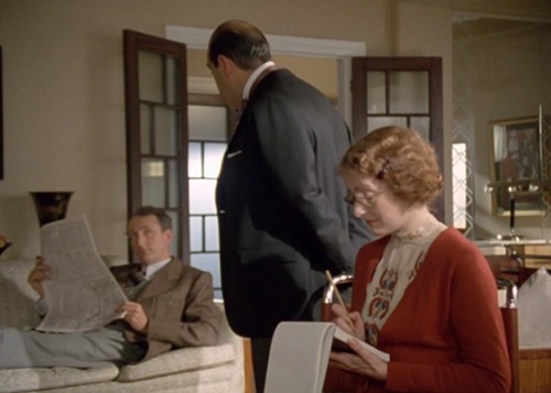 Sometimes I think Hastings only pops round to read Poirot’s newspapers.Happy Hastings Monday, everyo