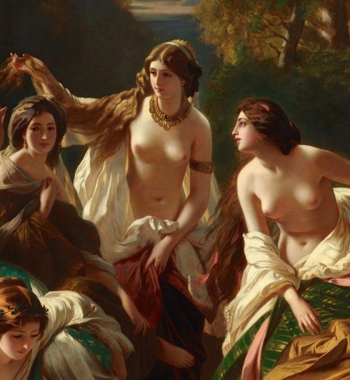 venusverticordias:Florinda (detail) 1853. Franz Xaver Winterhalter