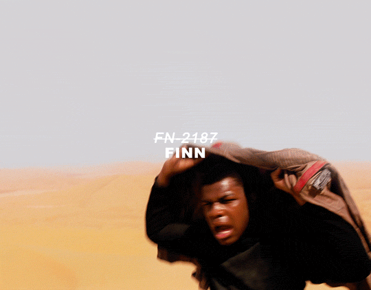 spacetico:sw character origins: finn“Solo, we’ll figure it out. We’ll use the Force.”