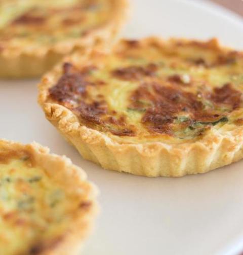 Spinach Mini Quiches