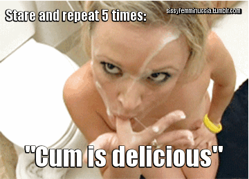 sissyfemminuccia:  If you want to be like me, stare and repeat sissy!! ;) 