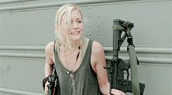 I know you look at me and you just see another dead girl. I’m not Michonne, I’m not Carol, I’m not M