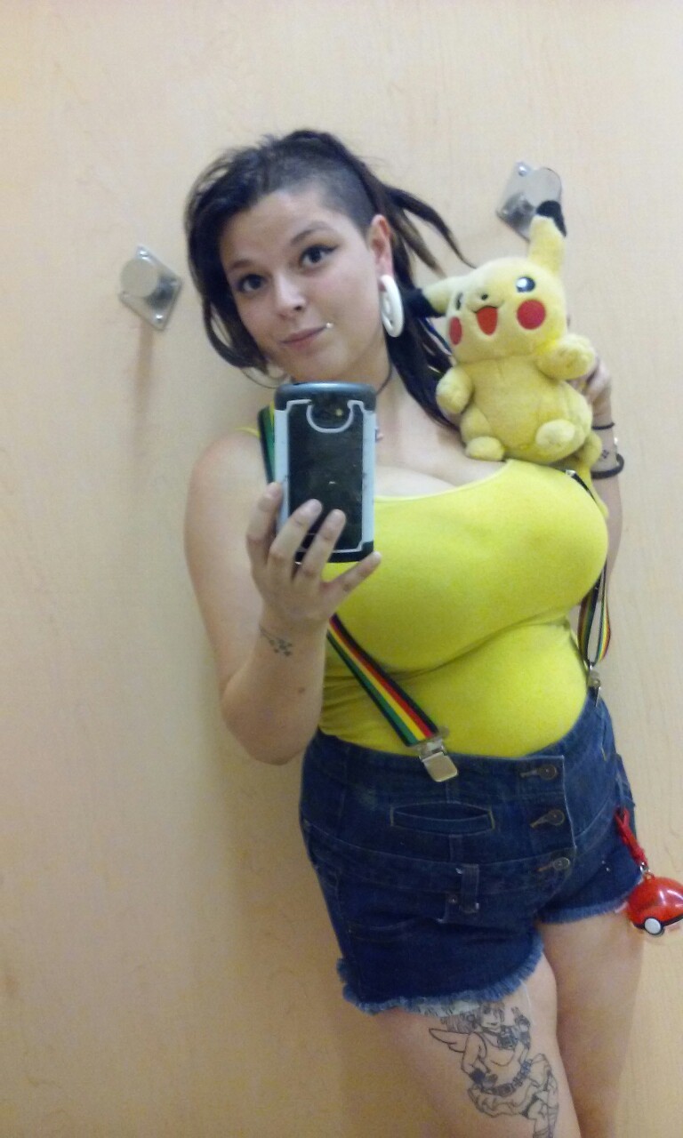 thatgiirlyouhate:  I did a misty costume at work today 