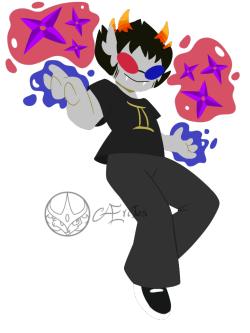 Floating Sollux for the Discord’s Art pile!RedBubble