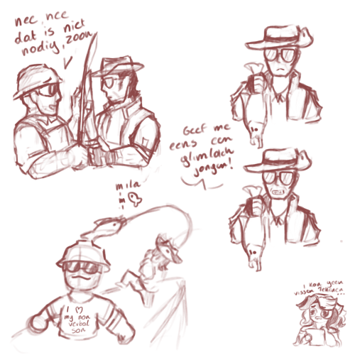Its Not A Dad Bod Its A Father Figure. I Wanted To Draw My Two Favourite Mercs And That Spiraled Into