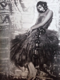 labelleotero:  Josephine Baker in a Jean Patou evening gown, 1929. 