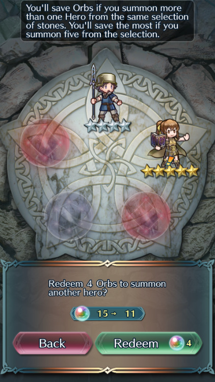 Almost a free Delthea (+Atk, -Def). Feels good to have another blue mage in my barracks. :)