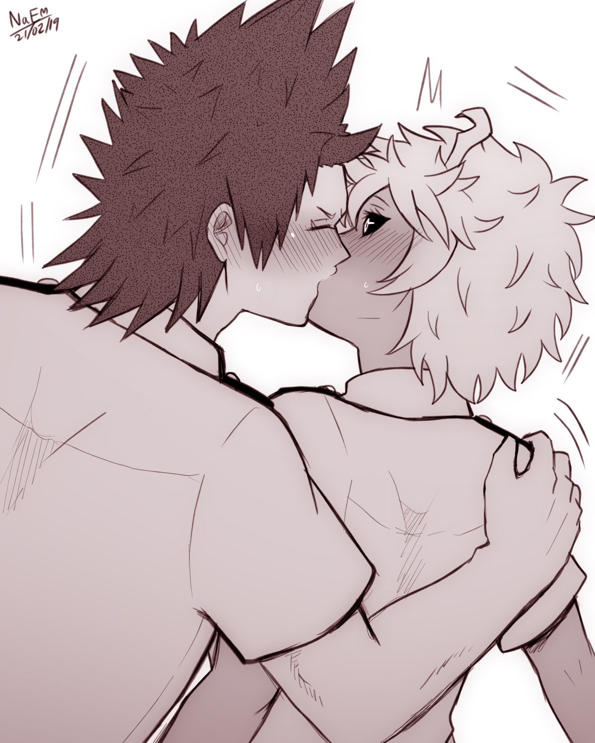 Smothered in the hug [karuken] : r/Kirimina