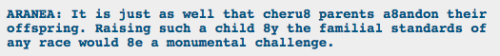 charlesoberonn:  homestuck-media:  sugarrette:  this makes me really sad omfg aranea says that cherubs are abandoned by their parentsand goatdad never really took care of gamzee sO GAMZEE MIGHT’VE TAKEN THEM IN BECAUSE HE SYMPATHIZED WITH THEM AND HE