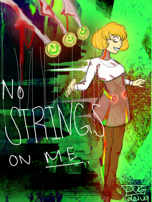 delvg:  There isn’t enough glitched/malfunctioning/corrupt!Penny or whatever you’d call it this is the kind of crap jen-iii and I talk about in art class okay.