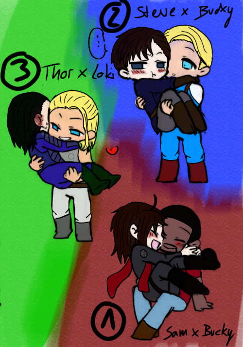 My Three Favorite Marvel Ships.