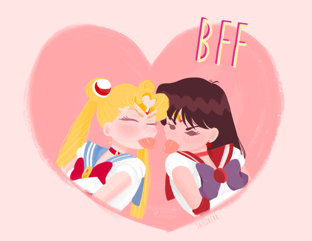 sailorcar: I thinks these two girls symbolize the true meaning of friendship to me