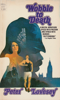 everythingsecondhand:Wobble To Death, by Peter Lovesey (Dell, 1970). From a charity shop in Nottingham.