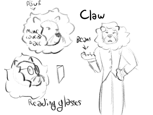 Claw, Our Tabaxi Wizard. Big Poofy Lion Mane!