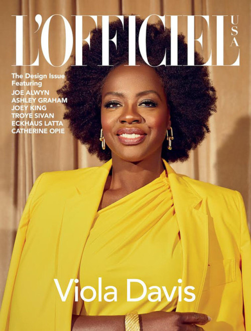 superselected - Viola Davis Covers L'Officiel.  Images by...