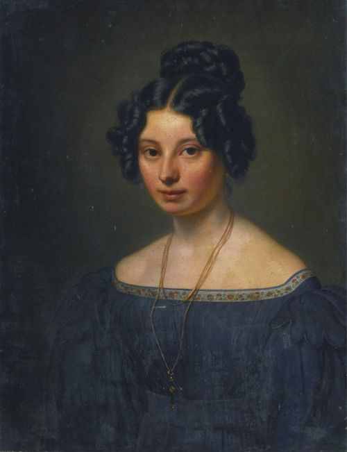 womeninarthistory: Anna Motherbig, Carl Christian Vogel von Vogelstein 