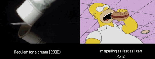 s-l-ickboi: sixpenceee:  Comparison between the Simpsons and major movies.  What