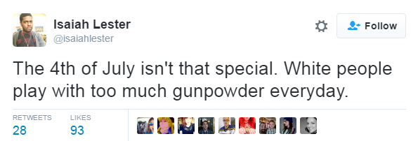 nevaehtyler:  friendly reminder that July 4th is not our holiday